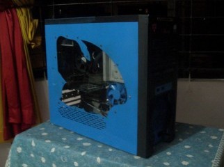 AFFORDABLE GAMING DESKTOP WITH MODIFIED CASING