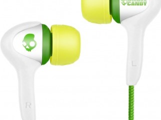 Skullcandy Smokin Buds In Ear Earbuds with Mic- White USA