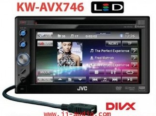 CAR DVD PLAYER JVC KW-AVX 746