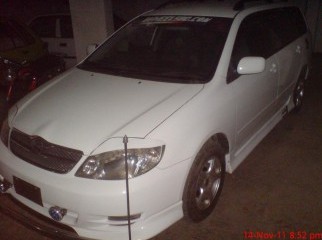Toyota Fielder 03 X LIMITED EDITION.. modded Toyota Fielder 03 X LIMITED EDITION.. modded