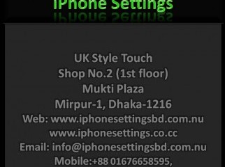 Unlock iPhone iPhone Settings