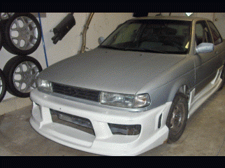 Nissan Sunny 1991 B13 with newly installed 1500cc EFI engine
