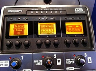 Zoom G3 Guitar Effects only 5 days used