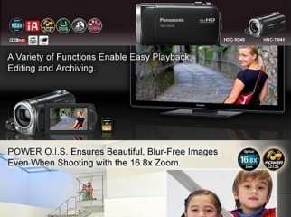 Brand New Panasonic Full HD 1080p Camcorder frm USA