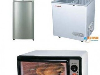2 refrigerator 1 electric ovens