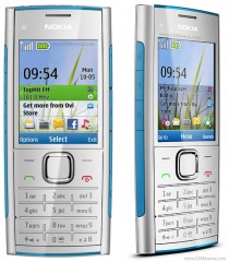 Nokia x2-00.............silver nd blue