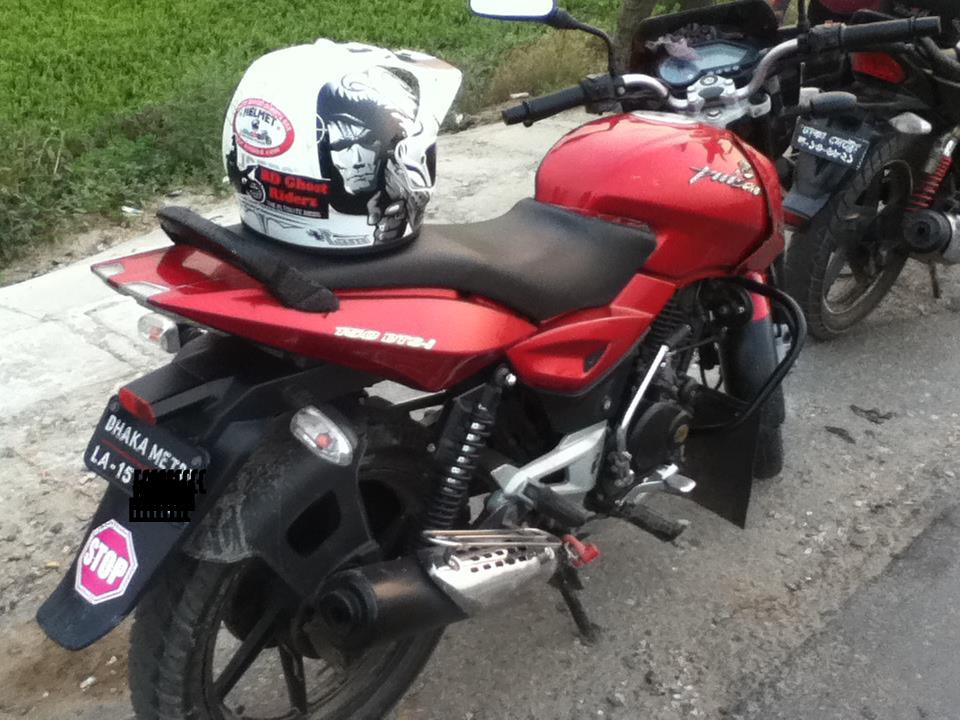 BAJAJ PULSAR 150 RED large image 0