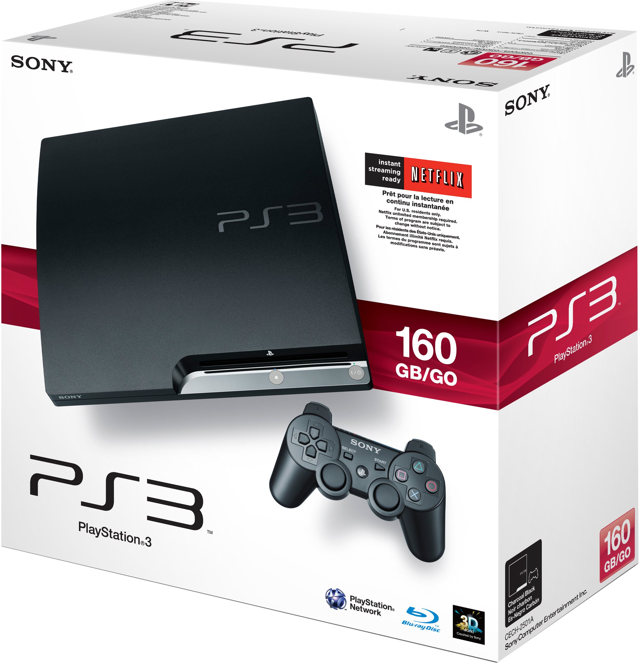 PS3 160GB Slim boxed Sony Playstation 3 large image 0