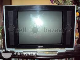 Konka 21 inch full flat color tv large image 0