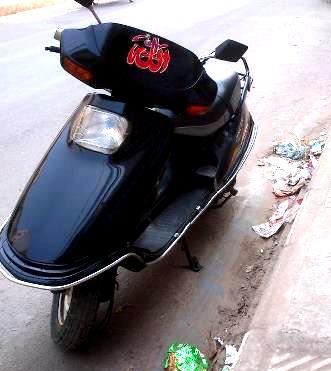 honda Singer Scooty Auto Black registration 27 serial large image 0