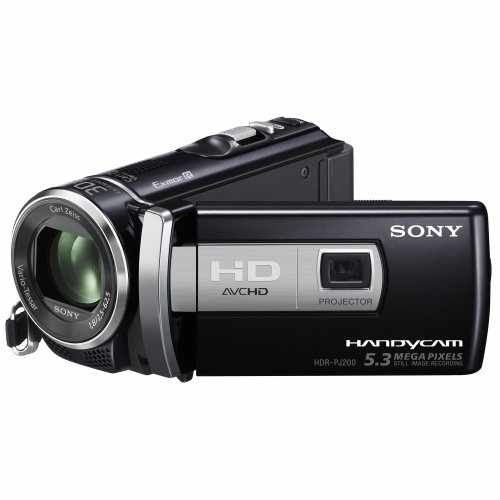 SONY PJ200E HD PROJECTOR HANDY CAMERA 5.3MEGA PIXEL large image 0