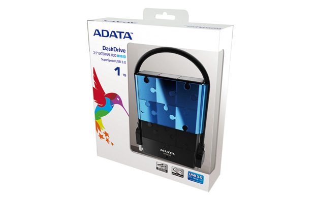 A Data HV610 1TB Black USB Hard Disk large image 0