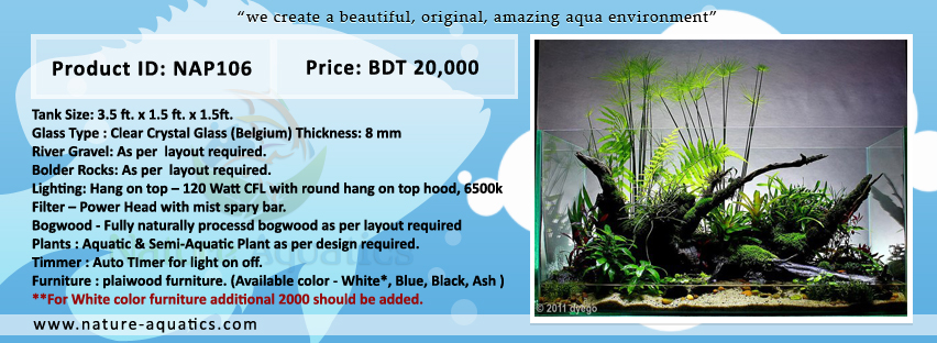 Planted Aquarium Product ID NAP106  large image 0