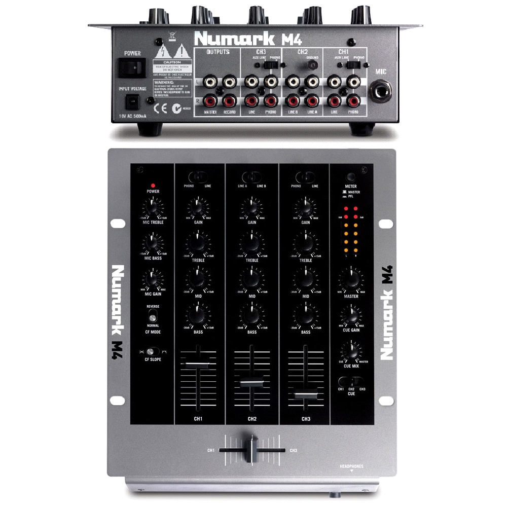 Numark m4 dj mixer large image 0