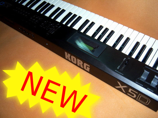 NEW KORG X5D KEYBOARD large image 0