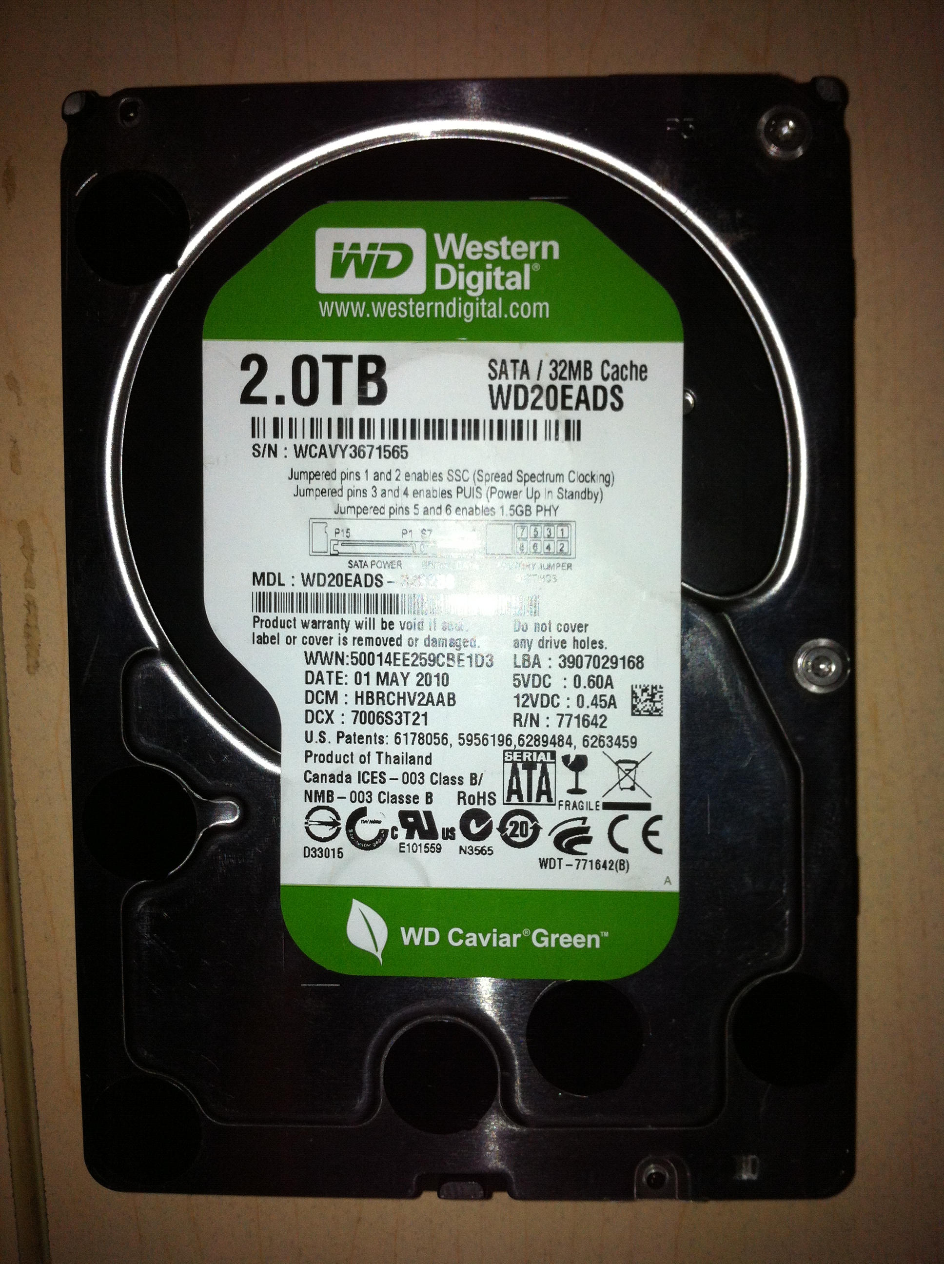 2TB internal Harddisc large image 0