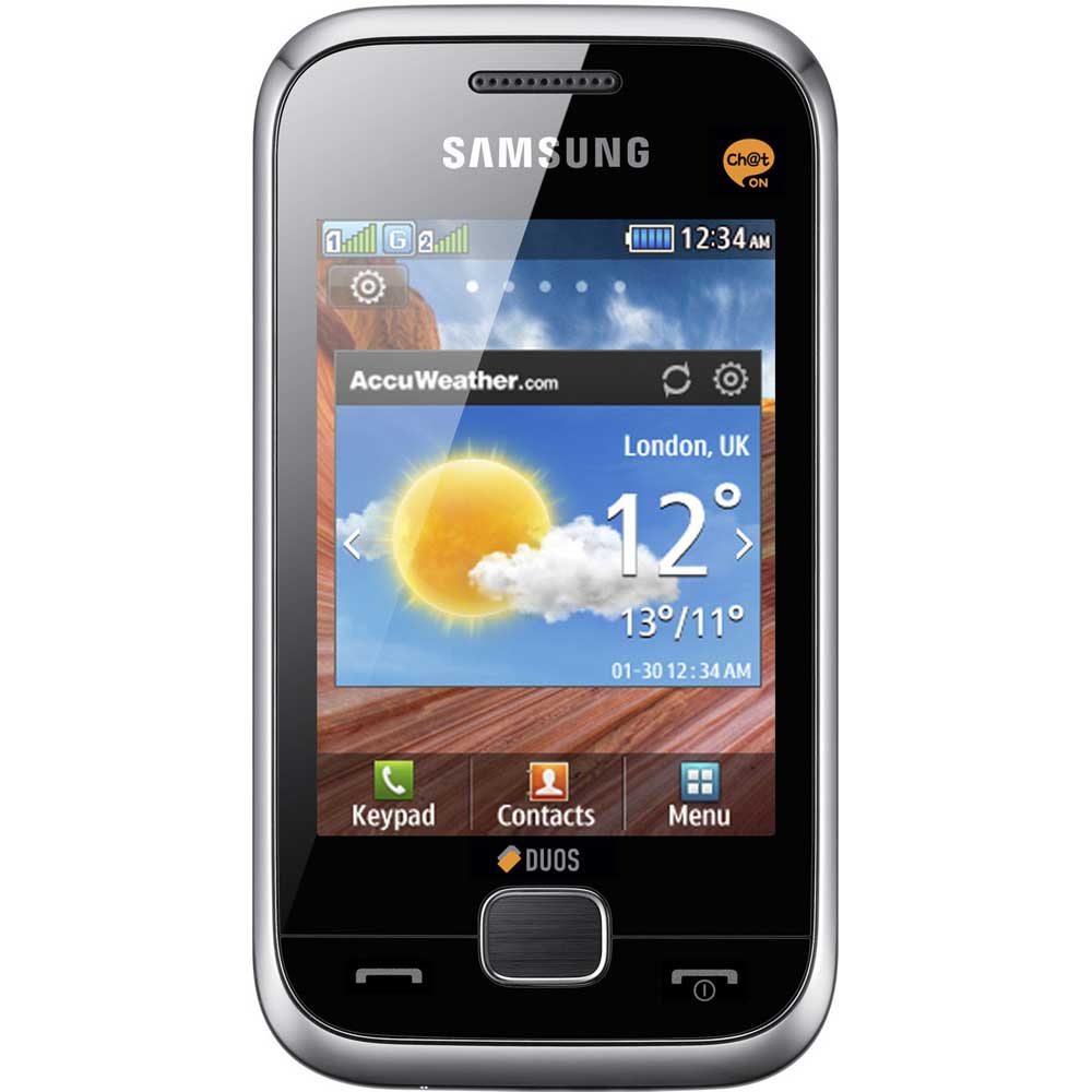 Samsung duos c3312 3 month used  large image 0