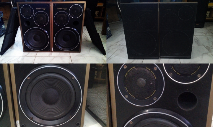 PIONEER 8 INCH WOFFER MID TOWER SPEAKER JAPAN. large image 0