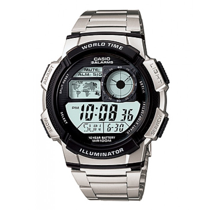 Casio AE-1000WD-1AVDF Classic Digital Bracelet Watch. large image 0
