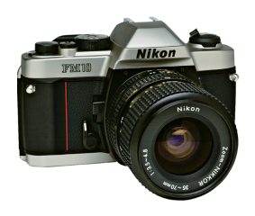 Nikon fm10 film camera