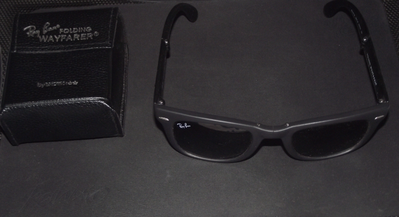 Ray Ban Folding Wayfarer Original  large image 0