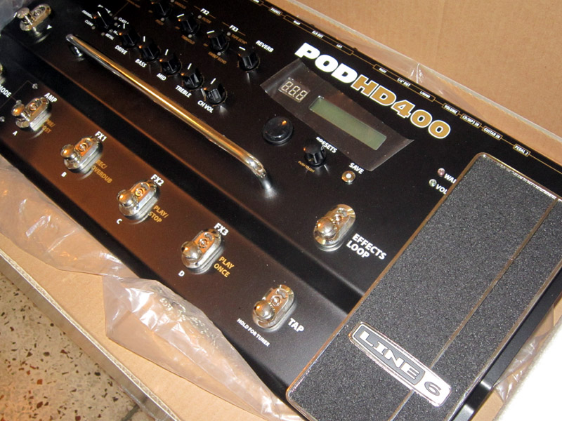 Line6 POD HD400 looks brand new  large image 0