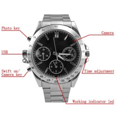 SPY CAMERA WATCH HIDDEN CAMERA INSIDE A WATCH