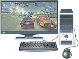 NEW GIGABYTE DESKTOP GAMING COMPUTER WITH 22 INCH MONITOR large image 0