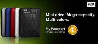 World No 1 WD MY PASSPORT 1 TB 2 TB USB 3.0 PORTABLE HARD