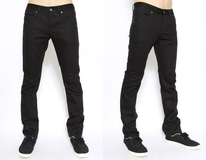 BLACK TWILL PANT MEN  large image 0