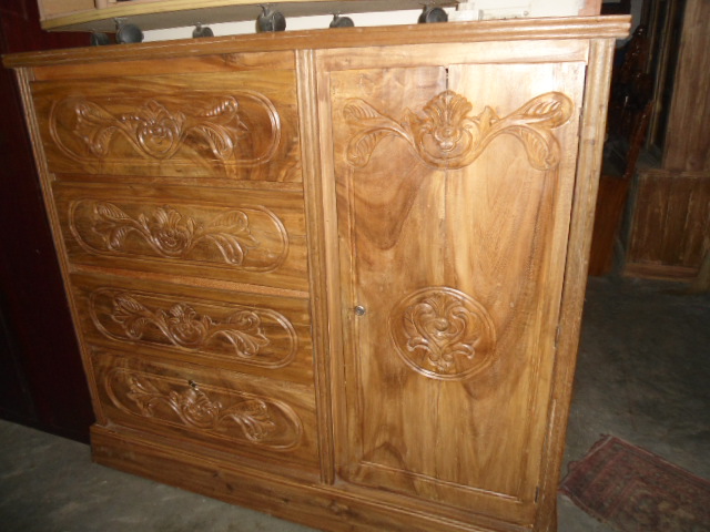 Wooden made wardrobe large image 0