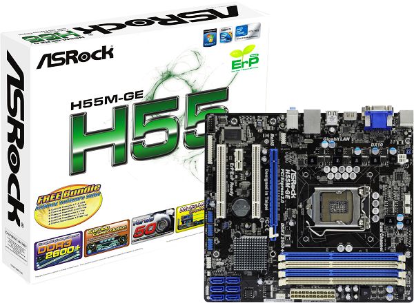 core i7 870 and asrock H55GE combo large image 0