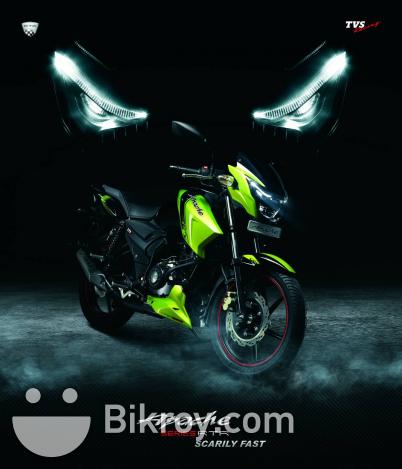 TVS APACHE RTR-RD GREEN DOUBLE DISK 2013 large image 0