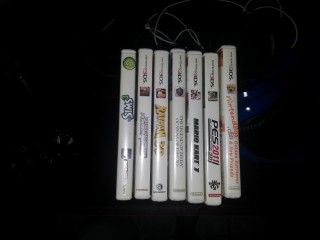 Nintendo 3ds with 7 original games bundle