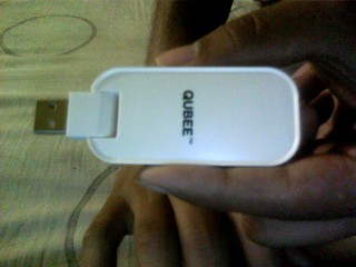 A postpaid Qubee modem sold urgent