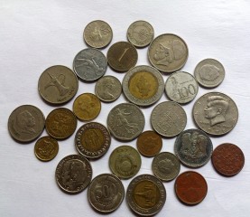 23 country's 27 rare coins cheap price