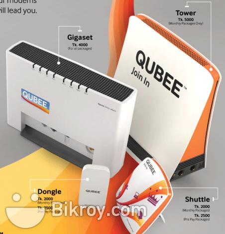 Qubee modem postpaid brand new large image 0
