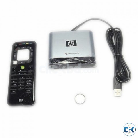 HP OEM MCE KIT REMOTE CONTROL USB IR RECEIVER remote large image 0