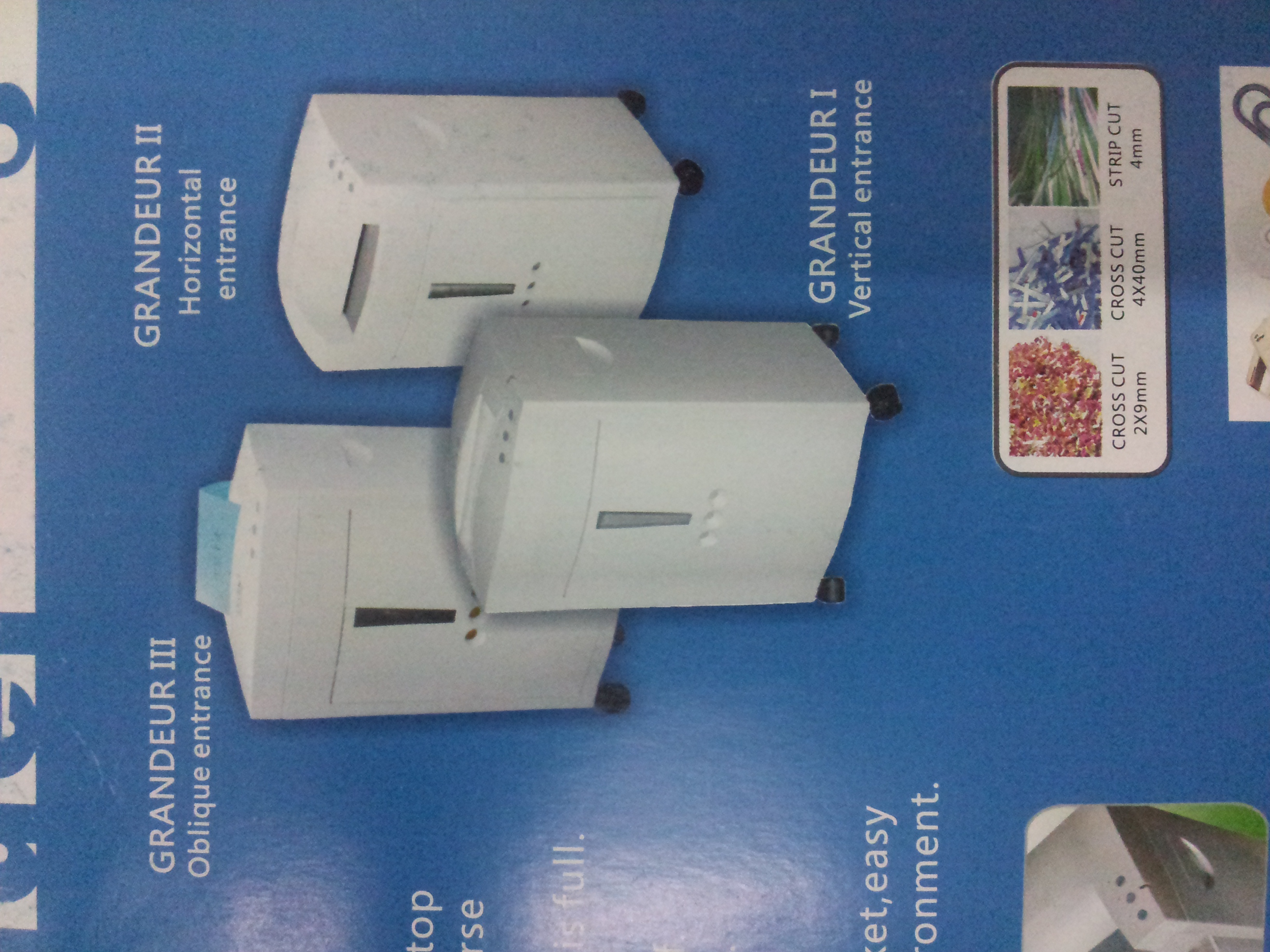 OASTAR paper shredder large image 0