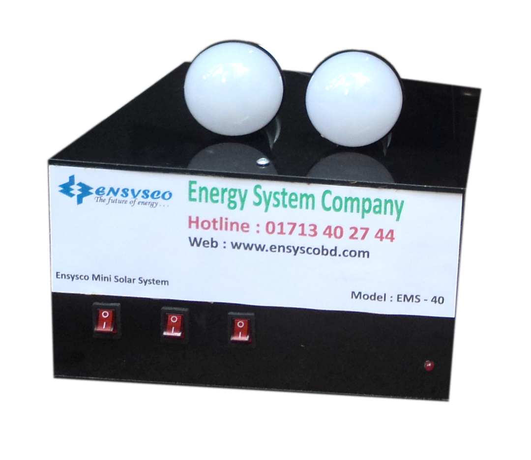 Ensysco EMS 20 Mini Solar Power Home System large image 0
