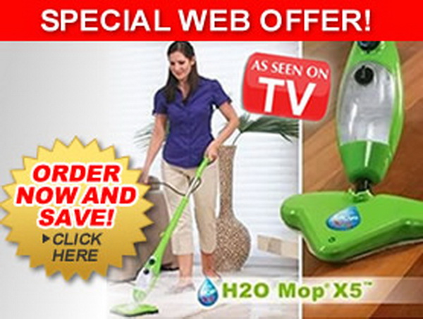 H2O Mop X5. As Seen On TV. large image 0