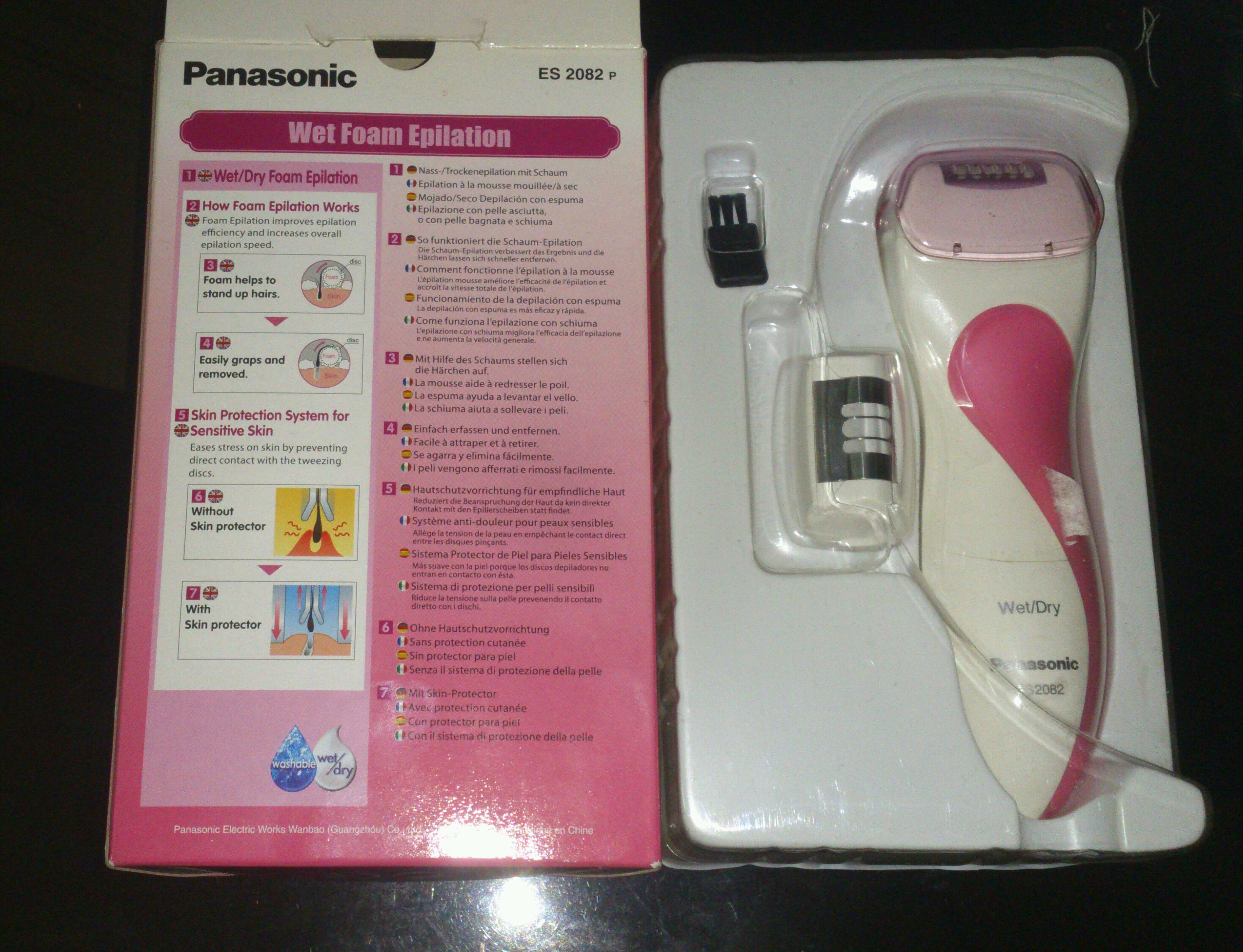 Epilator Panasonic ES 2082 hair lifting large image 0