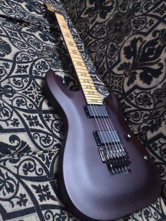 Schecter Jeff loomis FR6 With CSK gig bag 3 months used large image 0
