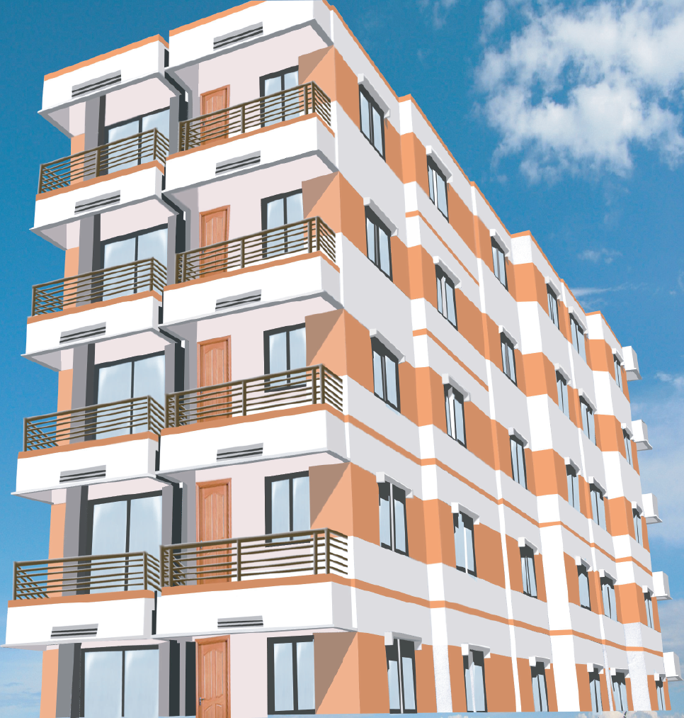 80 READY FLAT at Bordhon Bari Mirpu-1 large image 0