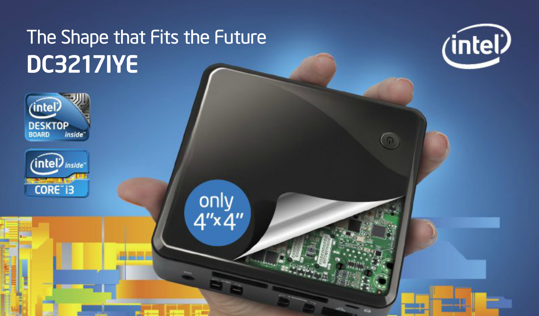 Intel NUC Kit DC3217IYE By Techno Planet Systems large image 0