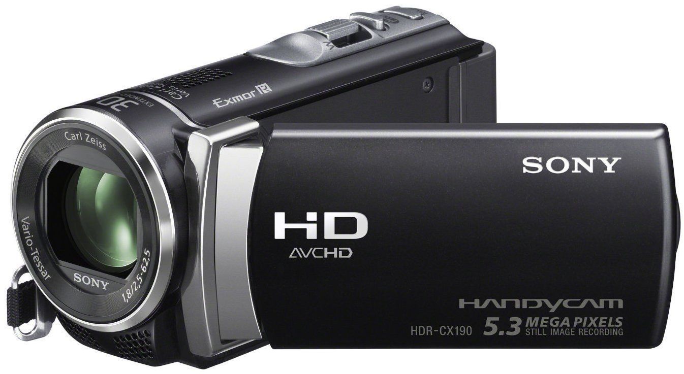 Sony Handycam CX190 Full HD Camcorder large image 0