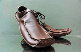 Man Loafers Genuine Leather Flats