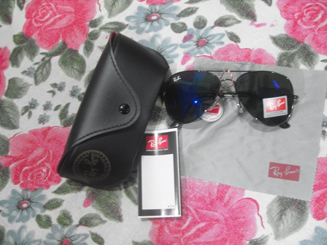 Ray Ban 3025 Blue Murcury surface with chilli black glass. large image 0
