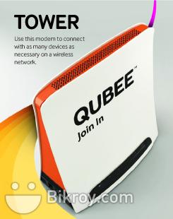 Qubee Tower wifi v2 modem brand new large image 0