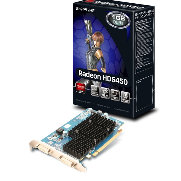 SAPPHIRE HD 5450 1GB DDR3 large image 0